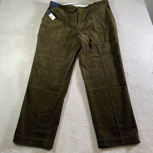 Vintage Polo Ralph Lauren Pants Mens 40x30 Brown Corduroy Prospect Classic NEW